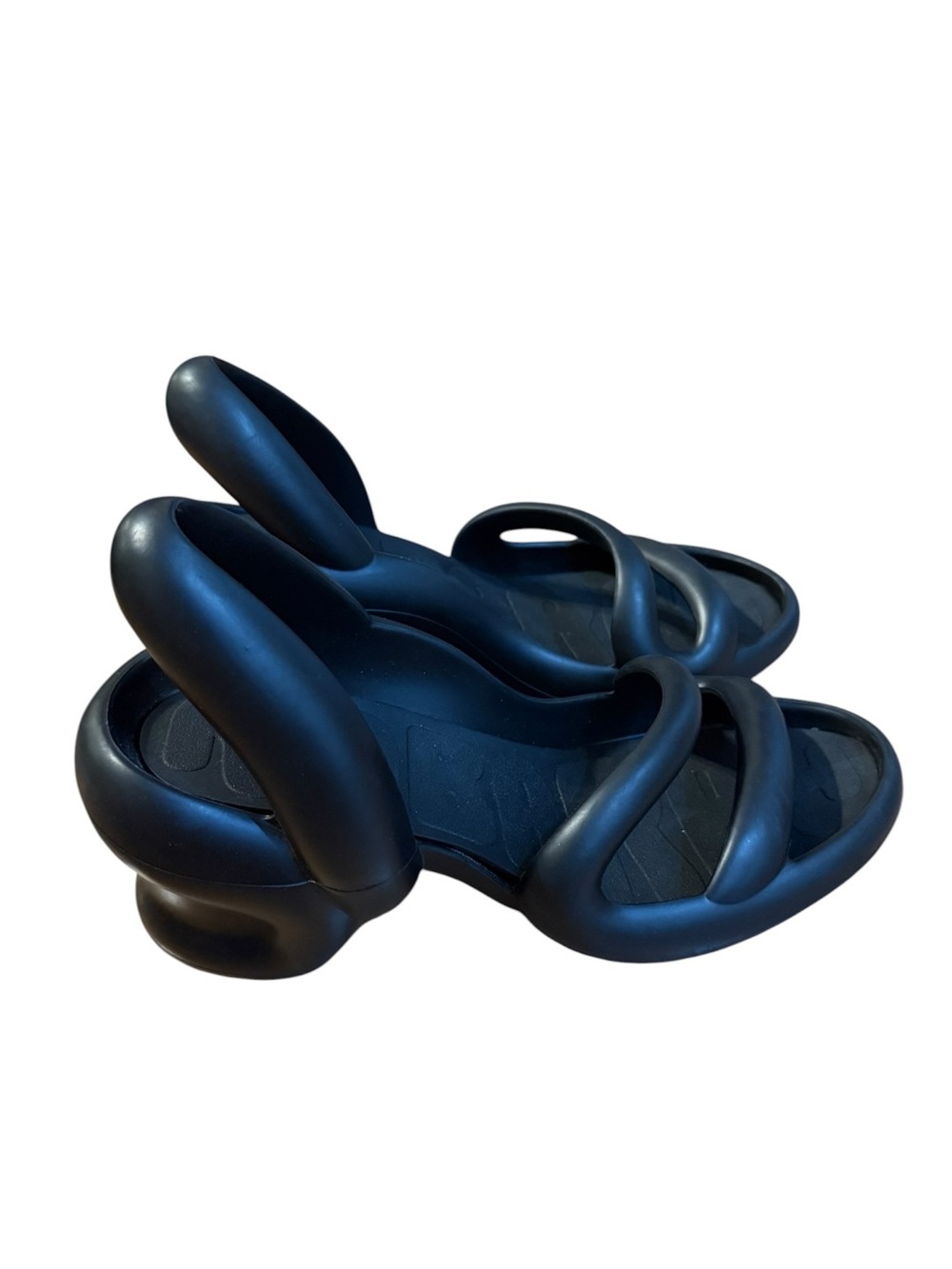 Camper Kobarah Tubular Foam Sculptural Sandal Black EU 39 US 8 Unisex - Picture 3 of 5